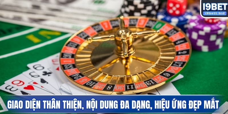 Giao diện thân thiện, nội dung đa dạng, hiệu ứng đẹp mắt