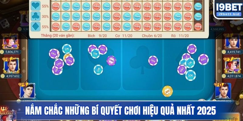 Nắm chắc những bí quyết chơi hiệu quả nhất 2025